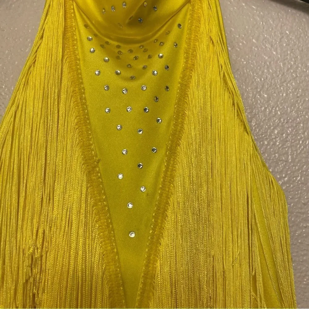 Weissman dance costume yellow